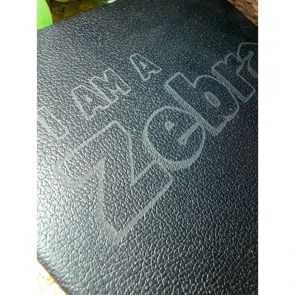 I Am A Zebra Hardcover Journal, chronic illness, rare disease